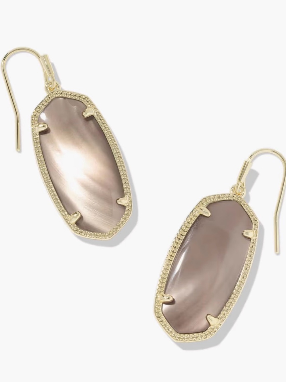 Kendra Scott Elle Drop Gold Earrings